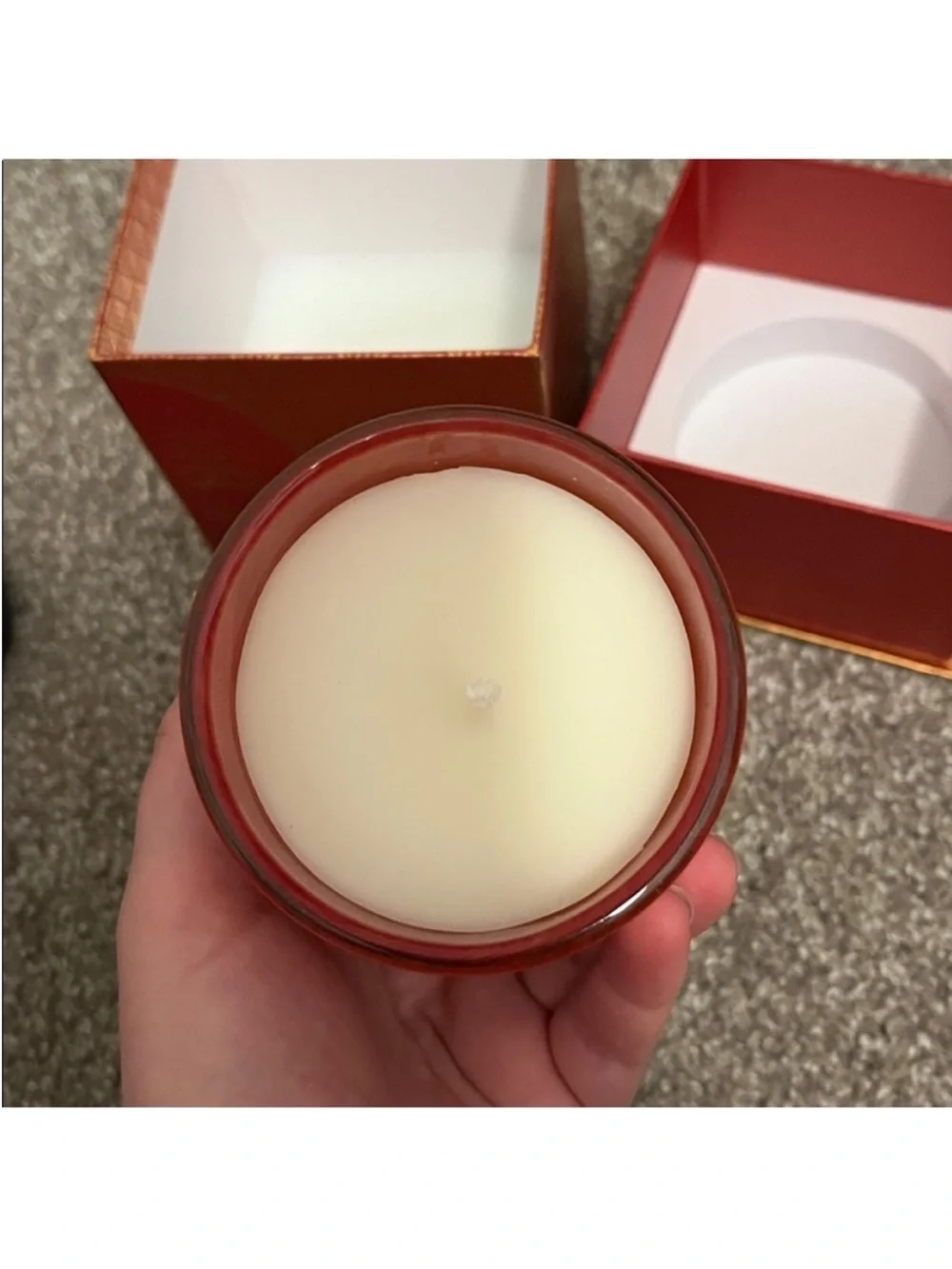 LAFCO Midnight Currant Candle in Red and Gold Box